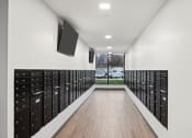 Thumbnail 21 of 33 - a building with a bunch of lockers in it at The Residences at Tesson Ridge, Saint Louis, 63128