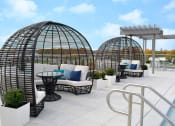 Thumbnail 2 of 17 - Pool cabanas at The Villages of Twin Oaks, Twin Oaks, MO, 63021
