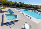 Thumbnail 9 of 54 - Pool view at Trinity Woods, Independence, MO