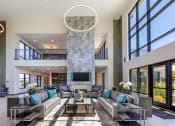 Thumbnail 25 of 54 - Clubhouse lobby at Trinity Woods, Independence