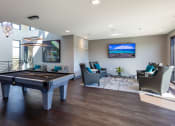 Thumbnail 30 of 54 - Clubhouse game room at Trinity Woods, Independence, 64015