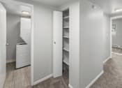 Thumbnail 16 of 24 - Linen Closet and Washer & Dryer Room