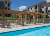 Thumbnail 16 of 27 - Poolside Pavilion with Seating