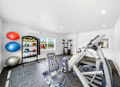 Thumbnail 3 of 21 - Fitness Center at Union at the Loop, Lawrence, KS, 66046