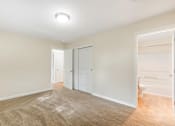 Thumbnail 45 of 66 - Cascade Woods bedroom with sliding closet door