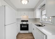 Thumbnail 10 of 20 - modern kitchen  Monroe Manor Apartments