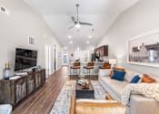 Thumbnail 4 of 16 - Omaha Wenninghoff Road Nebraska Apartment Rentals Redwood Living Redwood Omaha Wenninghoff Road Forestwood Living Room
