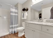 Thumbnail 10 of 19 - Amherst Ohio Apartment Rentals Redwood Living Redwood Amherst Forestwood Main Bathroom