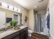 Thumbnail 10 of 10 - Bellevue Nebraska Apartment Rentals Redwood Living Redwood Bellevue South 25th Street Bathroom