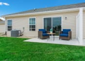 Thumbnail 3 of 11 - Chesterfield Michigan Apartment Rentals Redwood Living Redwood Chesterfield Exterior Patio