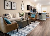 Thumbnail 4 of 10 - Cuyahoga Falls Apartment Rentals Redwood Living Redwood Cuyahoga Falls Bath Road Living Room