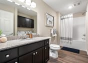 Thumbnail 9 of 9 - fort wayne apartment rentals redwood fort wayne wallen road upgraded bathroom