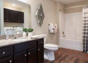 Thumbnail 7 of 7 - Fort Wayne Indiana apartment rentals Redwood Fort Wayne Diebold Road Bathroom with Laundry Space
