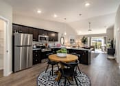 Thumbnail 5 of 13 - Kannapolis North Carolina Apartment Rentals Redwood Living Redwood Kannapolis Davidson Kitchen to Den