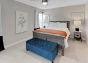 Thumbnail 7 of 9 - Lafayette Indiana  Apartment Rentals Redwood Lafayette Main Bedroom Suite