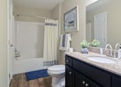 Thumbnail 8 of 9 - Mansfield OH Apartment Rentals Redwood Mansfield Gallery Bathroom