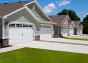 Thumbnail 1 of 9 - North Ridgeville OH Apartment Rentals Redwood North Ridgeville Bagley Road Two Car Garage