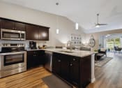 Thumbnail 3 of 8 - Oswego Illinois Apartment Rentals Redwood Living Redwood Oswego Kitchen