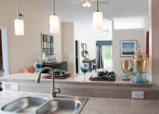 Thumbnail 4 of 8 - Shelby Township MI Apartment Rentals Redwood River Birch Bend Breakfast Bar