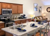 Thumbnail 3 of 7 - Temperance MI Apartment Rentals Redwood Temperance Kitchen