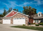 Thumbnail 1 of 9 - Westfield Indiana Apartment Rentals Redwood Westfield Myra Way Exterior Garage