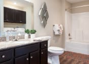 Thumbnail 10 of 10 - Wolverine Lake MI Apartment Rentals Redwood Beechcrest Bathroom