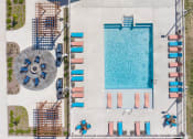 Thumbnail 11 of 27 - Aerial View Of Pool at One Glenn Place, Fitchburg, WI