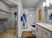 Thumbnail 12 of 51 - Bathroom With Adequate Storage at Riachi at One21, Plano, 75025
