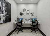 Thumbnail 13 of 44 - Business Center at Wellington at Willow Bend Apartments, Plano, TX