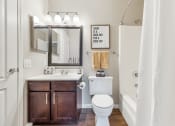 Thumbnail 14 of 32 - Modern Bathroom Fittings at Whisper Hollow Apartments, Missouri, 63043