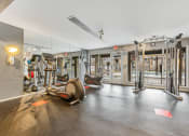 Thumbnail 18 of 32 - Fitness Center With Modern Equipment at Whisper Hollow Apartments, Maryland Heights, MO