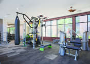 Thumbnail 22 of 48 - Fitness Center With Modern Equipment at Audere Apartments, Phoenix, Arizona