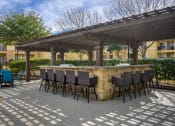 Thumbnail 41 of 51 - Outdoor Grill With Intimate Seating Area at Riachi at One21, Texas, 75025