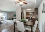 Thumbnail 8 of 37 - Living Room and Kitchen at The Greenway at Carol Stream, Illinois, 60188