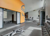 Thumbnail 22 of 36 - the gym at the flats at biggers crossing apartments at Statesman Apartments, Franklin