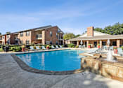 Thumbnail 2 of 44 - Pool near clubhouse at Wellington at Willow Bend Apartments, Texas, 75093