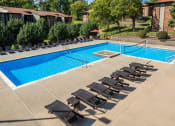 Thumbnail 22 of 32 - Pool View at Whisper Hollow Apartments, Maryland Heights, MO