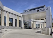 Thumbnail 4 of 107 - The image shows a modern building with the name "CRatio" on it.