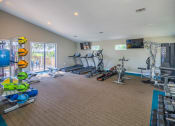 Thumbnail 19 of 20 - the gym at the whispering winds apartments in pearland, tx