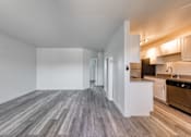 Thumbnail 16 of 24 - a kitchen and living room in a 555 waverly unit
