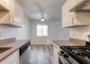 Thumbnail 5 of 24 - the preserve at ballantyne commons apartment kitchen and living room