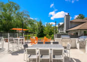 Thumbnail 15 of 17 - the reserve at bucklin hill patio with grill and dining table