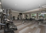 Thumbnail 20 of 34 - a gym with weights and cardio equipment in a home for sale