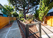 Thumbnail 13 of 29 - a fence with a large tree in the background