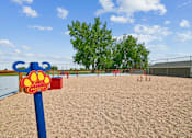 Thumbnail 21 of 22 - A dog park with a sign that says "Pet Parring".