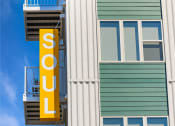 Thumbnail 59 of 74 - a sign for ausc on the side of a building