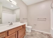 Thumbnail 12 of 74 - a bathroom with a sink toilet and a mirror