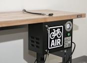 Thumbnail 64 of 73 - free air in bike repair shop