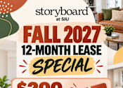 Thumbnail 56 of 56 - Storyboard at Siu is offering a $200 and $300 gift card for 12-month leases in Fall 2027.