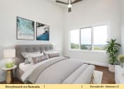 Thumbnail 42 of 58 - an image of a bedroom with a bed and a ceiling fan